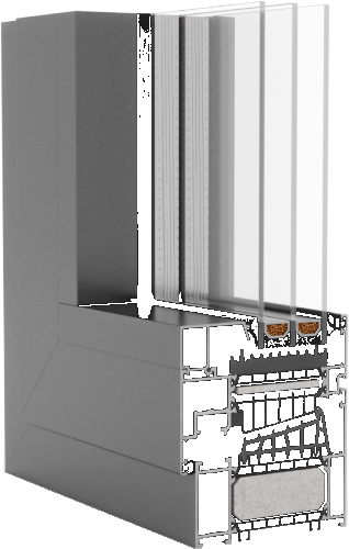 Řez profilu MB-104 Passive